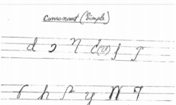 Cursive Tangsa Vowels and Consonants Cursive Tangsa Vowels and Consonants