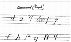 Cursive Tangsa Vowels and Consonants Cursive Tangsa Vowels and Consonants