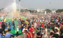 Dehong Dai Water Splashing Festival Dehong Dai Water Splashing Festival