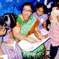 Professor Prasanna Sree with Bagatha Script Bagatha