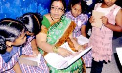 Professor Prasanna Sree with Bagatha Script Bagatha