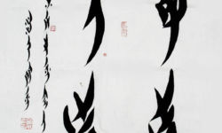 Nushu sample Nushu sample