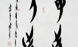Nushu sample Nushu sample