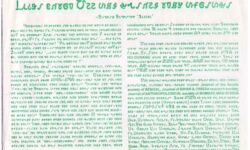 Part of a Newsletter in Warang Citi Part of a Newsletter in Warang Citi