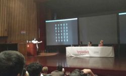 Presentation by Pooja Saxena and Subhashish Panigrahi at Typoday 2016 discussing Ol Chiki Presentation of Ol Chiki