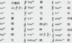 Selection of Nushu Characters and Chinese Equivalents Nushu and Chinese Equivalents