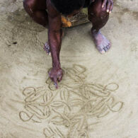 Vanuatu Sand Drawing Vanuatu Sand Drawing