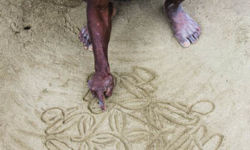 Vanuatu Sand Drawing Vanuatu Sand Drawing