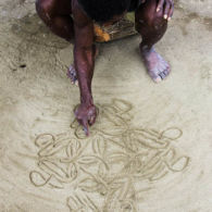 Vanuatu Sand Drawing Vanuatu Sand Drawing
