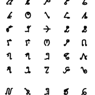 Wancho Alphabet Chart Wancho Alphabet Chart