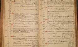 Bugis diary of Sultan Ahmad al-Salih of Bone, showing the entries for January and February 1789. British Library. Lontara