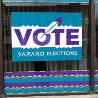 Osage Vote Sign Osage Vote Sign